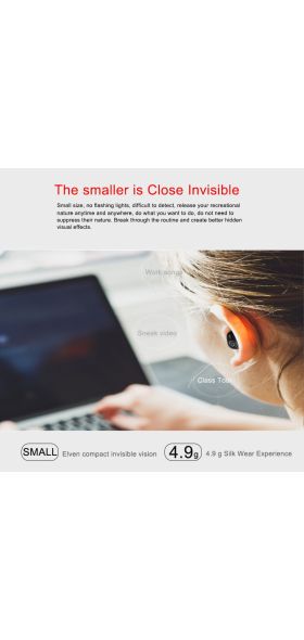 Mini Invisible Ture Wireless Earphone Noise Cancelling Bluetooth Headphone Handsfree Stereo Headset TWS Earbud With Microphone