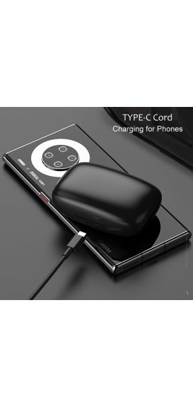 NVAHVA Bluetooth Headphones True Wireless Earbuds Ear Hook Sports Headsets TWS Bass Gaming Earphones with Mic IPX5 Waterproof