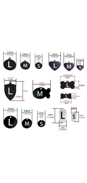 New 1pcs cat dog ID tag Free engraving dog Collar pet Charm Pet name pendant Bone Necklace Collar Puppy cat collar accessory