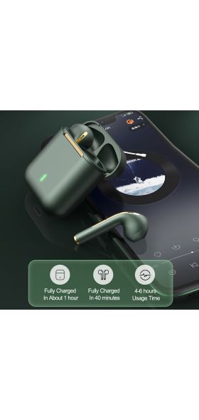 New TWS Bluetooth Headphones Stereo True Wireless Headphone Earbuds In Ear Handsfree Earphones Ear Buds For Mobile Phone