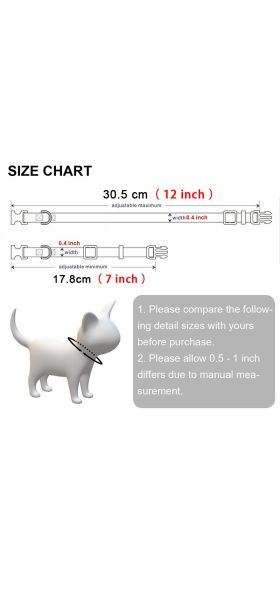 Nylon Collar Reflective Custom Personalized ID Free Engraving Cat Small Dog Cute Nylon Adjustable for Puppy Kittens Necklace
