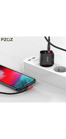 PZOZ For iphone 11 pro Xr Xs Max 8 7s 6 plus 6s 5 5s se ipad cable USB Cable Fast Charging 90 Degree usb cord cable For iphone
