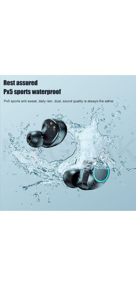 TWS Bluetooth 5.0 Earphones 3500mAh Charging Box Wireless Headphone 9D Stereo Sports Waterproof Earbuds Headsets With Microphone
