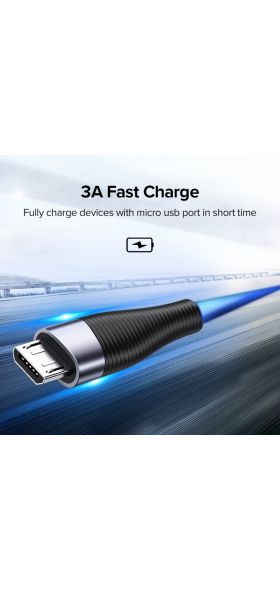 Ugreen Fast Charge Micro USB Cable for Xiaomi Redmi Note 5 Pro 4 Andriod Mobile Phone Charger Data Cable for Samsung S7 USB Cord