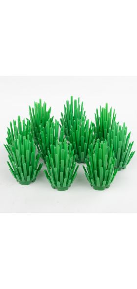 10pcs/Lot Bush Trees Green Grass Building Bricks Plants Blocks City Parts Figures Accessories Assemble Bkocks