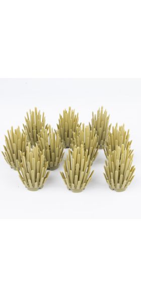 10pcs/Lot Bush Trees Green Grass Building Bricks Plants Blocks City Parts Figures Accessories Assemble Bkocks