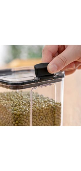 700/1300/1800ML Food Storage Container Plastic Kitchen Refrigerator Noodle Box Multigrain Storage Tank Transparent Sealed Cans