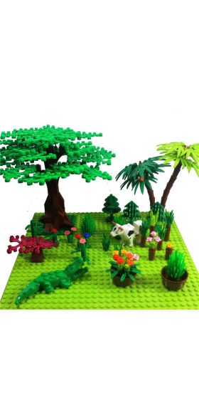 Double-sided Base Plates Plastic Small Bricks Baseplates Compatible classic dimensions Building Blocks Construction Toys 32*32