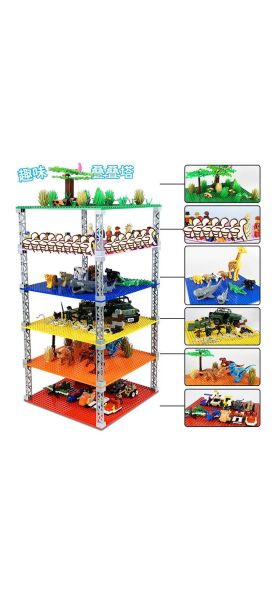 Double-sided Base Plates Plastic Small Bricks Baseplates Compatible classic dimensions Building Blocks Construction Toys 32*32