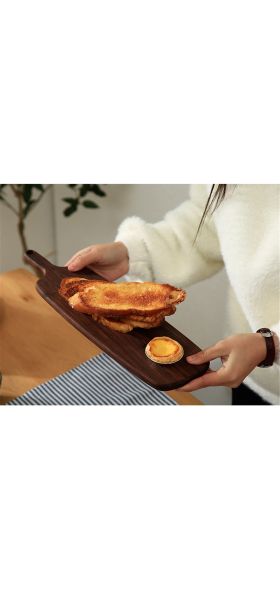 Kitchen Wooden Chopping Blocks Beech Walnut Pizza Bread Fruit Hangable Cutting Board Durable Non-slip Kitchen Tools Accessories