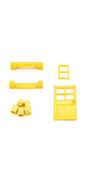MOC Door&Window 6 colors Brick 102pcs DIY House Building Blocks Bricks Toys City Architect Child Educational Compatible Legoeds