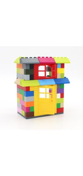 MOC Door&Window 6 colors Brick 102pcs DIY House Building Blocks Bricks Toys City Architect Child Educational Compatible Legoeds