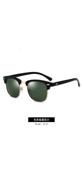 Polarized Sunglasses Men Women RB3016 Brand Design Eye Sun Glasses Women Semi Rimless Classic Men Sunglasses Oculos De Sol UV400