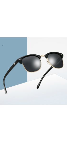 Polarized Sunglasses Men Women RB3016 Brand Design Eye Sun Glasses Women Semi Rimless Classic Men Sunglasses Oculos De Sol UV400