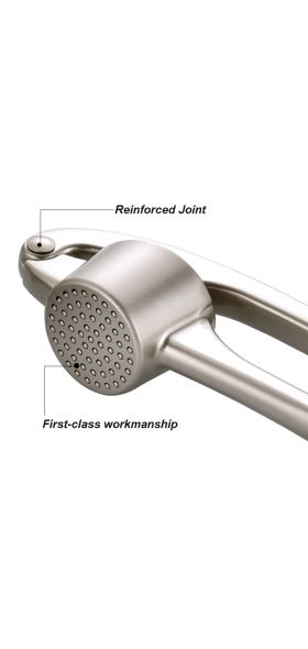 Premium Metal Garlic Press Garlic Mincer Chopper Crusher Presser Slicer Grater Squeezer with Great Handle Kitchen Tools