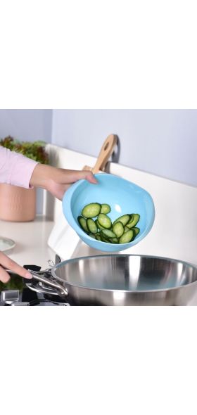 Silicone Colander Rice Bowl Drain Basket Fruit Bowl Washing Drain Basket with Handle Washing Basket Home Kitchen Organizer