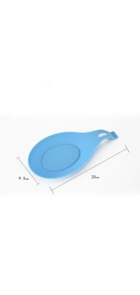 Silicone Insulation Spoon Rest Heat Resistant Placemat Drink Glass Coaster Tray Spoon Pad Eat Mat Pot Holder Kitchen Accessories