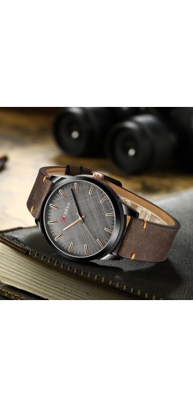 CURREN Luxury Brand Men Leather Sports Watches Men's Army Military Watch Man Big Dial Analog Quartz Clock Relogio Masculino