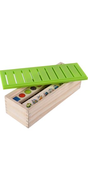 Mathematical Knowledge Classification Cognitive Matching Kids Montessori Early Educational Learn Toy Wood Box Gifts for Children