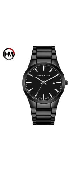 Men Watch Top Brand Luxury Calendar Stainless Steel Quartz Fashion Business Full Black Waterproof Watches Relogio Masculino
