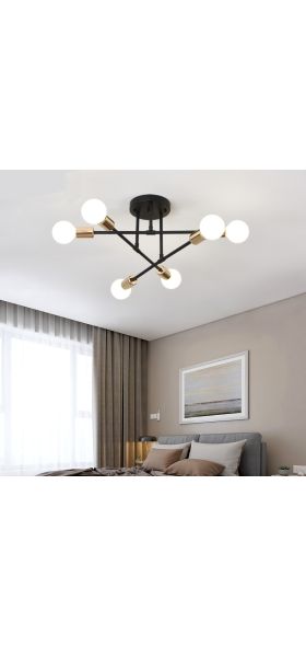Modern Creative Lighting Warm And Romantic Golden Bedroom Modern Minimalist Personality Living Room Dining Room Ceiling Lamps