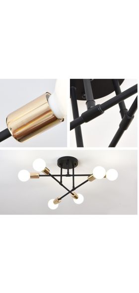 Modern Creative Lighting Warm And Romantic Golden Bedroom Modern Minimalist Personality Living Room Dining Room Ceiling Lamps