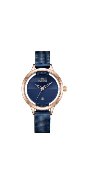NAVIFORCE Women Watch Top Brand Luxury Ladies Fashion Simple Stainless Steel Quartz Watches Female Waterproof Date Wristwatch