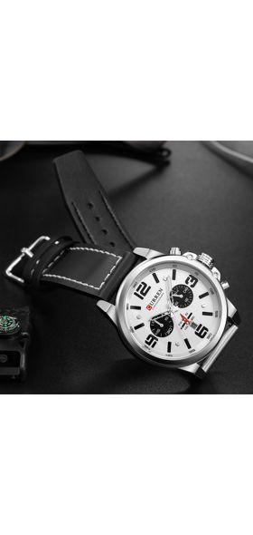 Newest 2018 Men Watches CURREN Top Brand Luxury Quartz Mens Wristwatches Leather Military Date Male Clock Relogio Masculino