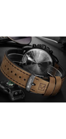Newest 2018 Men Watches CURREN Top Brand Luxury Quartz Mens Wristwatches Leather Military Date Male Clock Relogio Masculino
