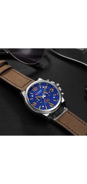 Newest 2018 Men Watches CURREN Top Brand Luxury Quartz Mens Wristwatches Leather Military Date Male Clock Relogio Masculino