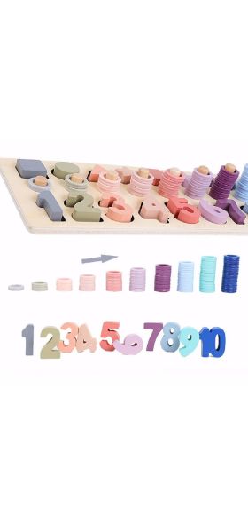 Preschool Wooden Montessori Toys Geometric Shape Cognition Match Baby Education Teaching Aids Board Math Toys for Children