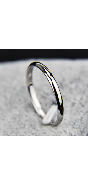 1MM Thin Titanium Steel Silver color Couple Ring Simple Fashion Rose Gold Color Finger Ring For Women and Men mens gifts