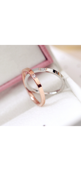 1MM Thin Titanium Steel Silver color Couple Ring Simple Fashion Rose Gold Color Finger Ring For Women and Men mens gifts