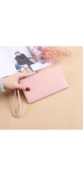 2021 New Zipper Ladies Long Wallet Coin Purse Wallet PU Fashion Clutch Bag Large Capacity Ladies Wallet