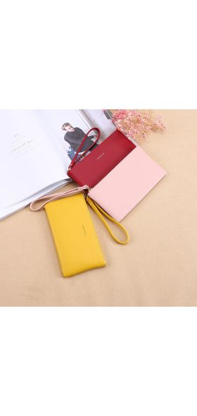 2021 New Zipper Ladies Long Wallet Coin Purse Wallet PU Fashion Clutch Bag Large Capacity Ladies Wallet