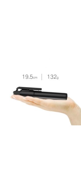 3 in 1 Wireless Bluetooth Selfie Stick for iphone/Android Foldable Handheld Monopod Shutter Remote Extendable Mini Tripod