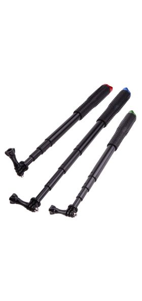 36 Inch Extendable Handheld Pole Telescopic Selfie Monopod Stick for GoPro Hero 9 8 7 6 5 4 3+ Xiaomi Yi Go Pro Accessories