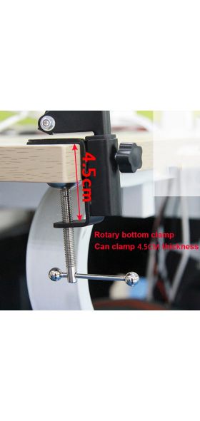 360 Rotating Flexible Long Arms Mobile Phone Holder For iPhone Xiaomi Desktop Bed Lazy Bracket Phone Stand Metal Clamp Support