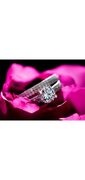 CC 925 Silver Rings For Women Simple Design Double Stackable Fashion Jewelry Bridal Sets Wedding Engagement Ring Accessory CC634