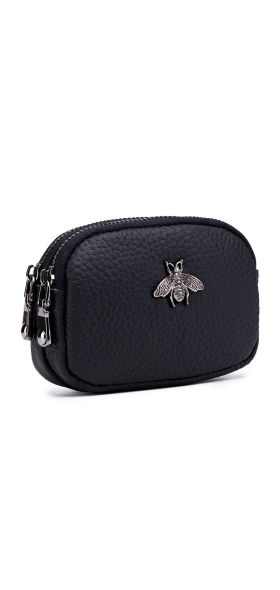 CICICUFF Women Coin Purse Genuine Leather Female Double Zipper Travel Organizer Mini Pouch Women Storage Bag Small Wallets New