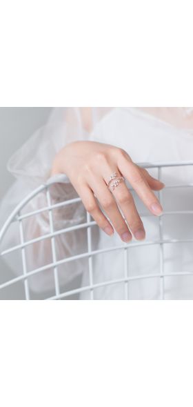DIEERLAN Personality 925 Sterling Silver Crystal Leaf Rings For Women Wedding Jewelry Adjustable Antique Finger Ring Anillos