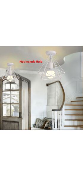 E27 Metal Ceiling Lights Black Retro Dinning Room Bedroom HangLamp Iron Ceiling Lights Fashion Scandinavian Chandelier