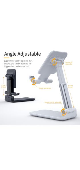 Mobile Phone Holder Stand Adjustable Tablet Stand Desktop Holder Mount For IPhone IPad