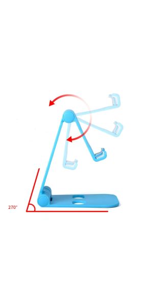 NEW Universal Adjustable Mobile Phone Holder for iPhone Huawei Xiaomi Plastic Phone Stand Desk Tablet Folding Stand Desktop