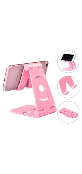 NEW Universal Adjustable Mobile Phone Holder for iPhone Huawei Xiaomi Plastic Phone Stand Desk Tablet Folding Stand Desktop