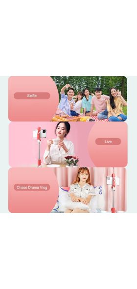 Orendil Wireless Bluetooth Remote Control Selfie Stick With Tripod For Mobile Phone, Desktop Stand Portable Stretchable Holder