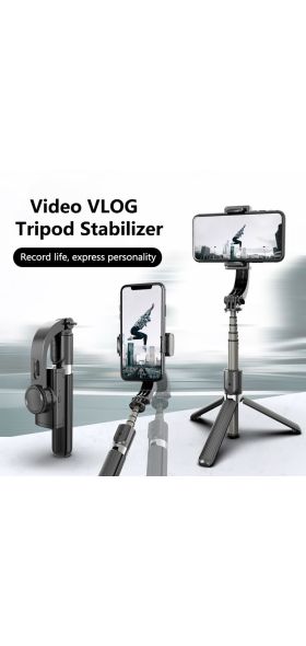 Tongdaytech Bluetooth 5.0 Selfie Stick Tripod Anti-Shake Handheld Gimbal Stabilizer For Iphone Samsung Xiaomi Smartphone Tripode