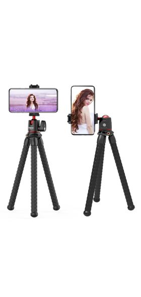 Ulanzi MT-11 Flexible Octopus Tripod for DSLR Smartphone 2 in 1 Tripod Extend 1/4'' Screw for Magic Arm Led Video Light