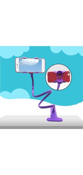 Universal Lazy Holder Arm Flexible Mobile Phone Stand Stents Holder Bed Desk Table Clip Gooseneck Bracket for Phone Muti Colors