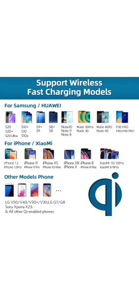 15W Qi Car Phone Holder Wireless Charger Car Mount Intelligent Infrared for Air Vent Mount car charger wireless For iPhone12 pro